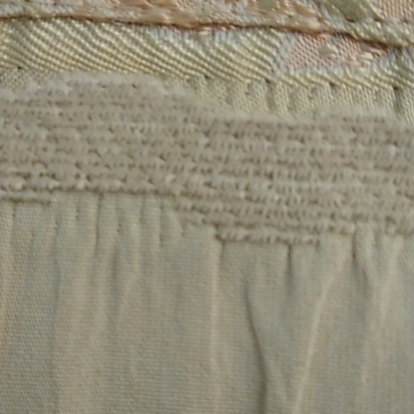 ERIN LONDON TAPESTRY, MULTI TEXTURED, WARM PASTELS & TAN SHOULDER PADS, JACKET - Picture 5 of 9